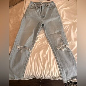 Abercrombie & Fitch Light Blue High Rise Women Jeans